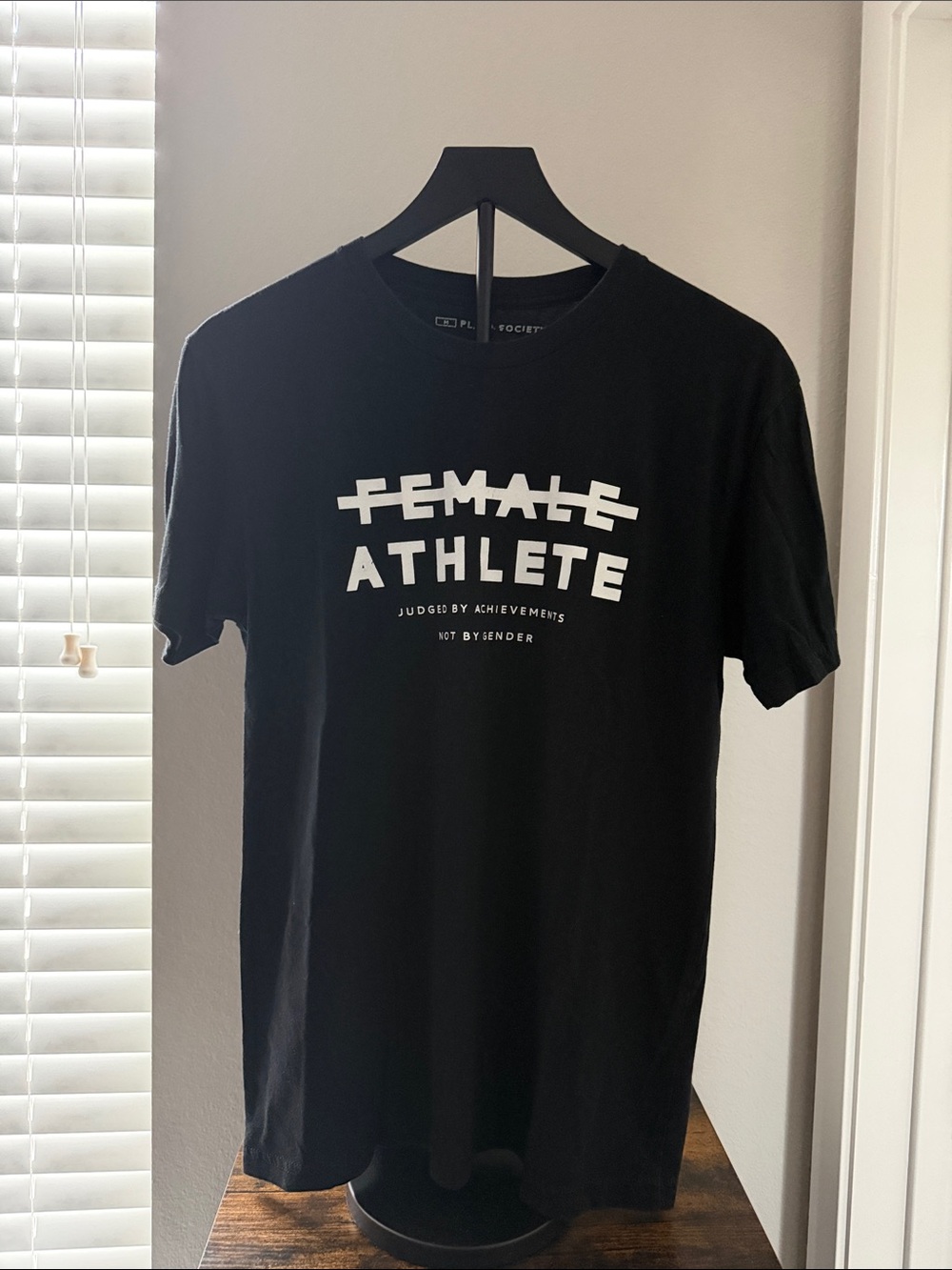 PLAYA SOCIETY Adult ‘Female Athlete’ T-Shirt